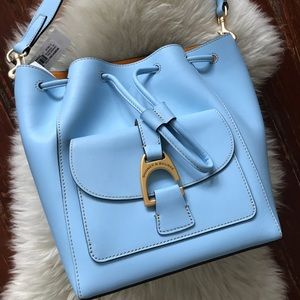 New Dooney & Bourke shoulder bag in light blue